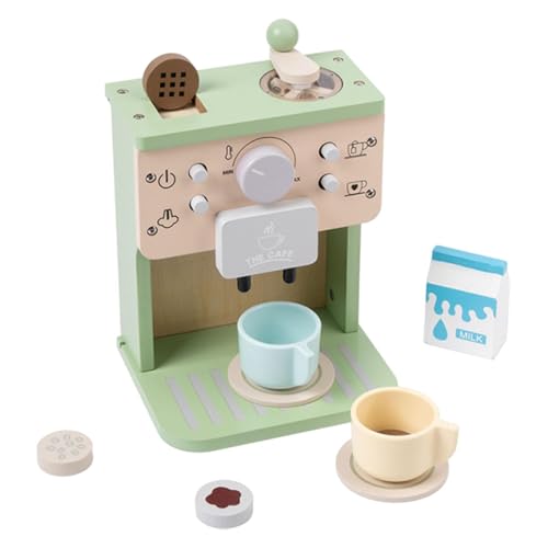 Oshhni Kaffeemaschine aus, Küchenspielzeug-Spielset, interaktives Küchengerät, Rollenspiel-Espressomaschine für Mädchen und Jungen von Oshhni