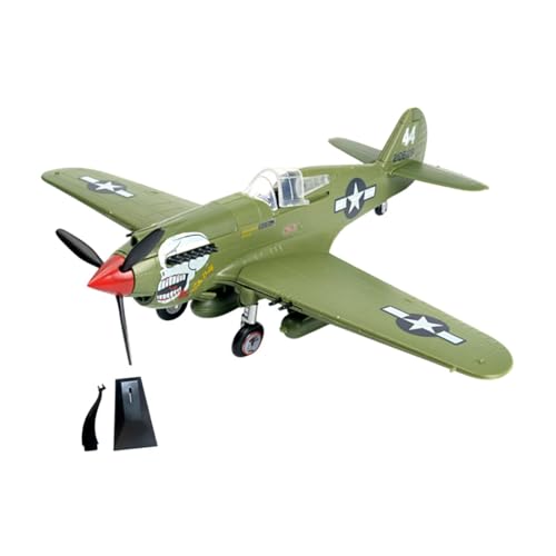 Oshhni Kampfflugzeug-Modellbausatz im Maßstab 1:48, Flugzeugmodell, Feinmotorik, Flugzeugdekoration, für TV-Schrank, GrÜn von Oshhni