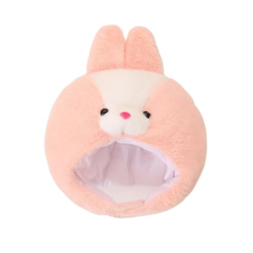 Oshhni Kaninchenohrhut Cosplay Soft Decor Cap für Winter Halloween Performance Geburtstag von Oshhni