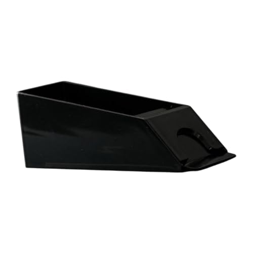 Oshhni Kartenhändler Schuh Spielen Kartendispenser Ablagertablett, Acrylhändlerschuh für Spiele, Home Offices, die Sich versammeln, Schwarz, M von Oshhni