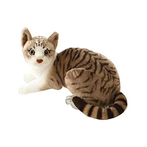 Oshhni Katze Plüschtiere Gefüllte Hautfreundliche Bequeme Puppe Schöne Siamesische Katzen für Freundin Kinder Kinder Teenager sgeschenk, StilC von Oshhni