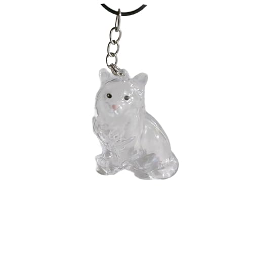 Oshhni Katzen-Schlüsselanhänger, Andenken, praktisch für Kinder und Erwachsene, einzigartiges Haustier-Gedenkgeschenk, tragbar, multifunktional, Style D von Oshhni