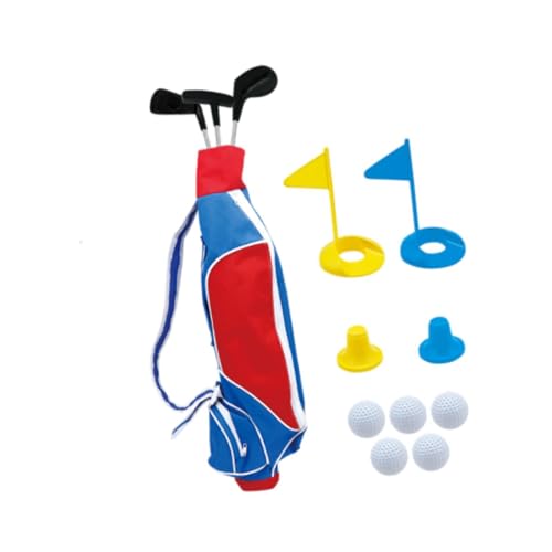 Oshhni Kids Golf Set Outdoor Golf Set Indoor Golf Ball Game Training für Gartenspiele und Mädchen im Alter von 3 4 5 6 7 8 Jahre alt von Oshhni