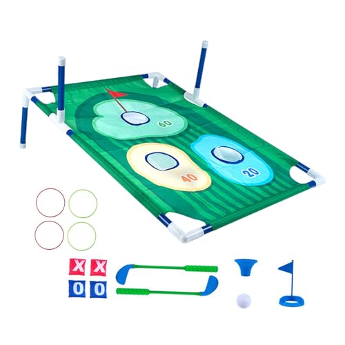 Oshhni Kids Golf Set Toy Sport Golf Club Interessanter Innen im Indoor Outdoor Sports Bildungsspielzeug Golf Cornhole -Spiel für Geburtstagsgeschenk Oshhni Kids Golf Set Toy Sport Golf Club Interessanter Innen im Indoor Outdoor Sports Bildungsspielzeug Golf Cornhole -Spiel für Geburtstagsgeschenk von Oshhni
