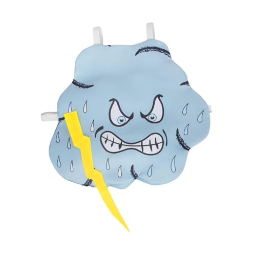 Oshhni Kinder Gewitter Kostüm Cosplay Leichtes Outfit für Kostümrollenspiele, L von Oshhni