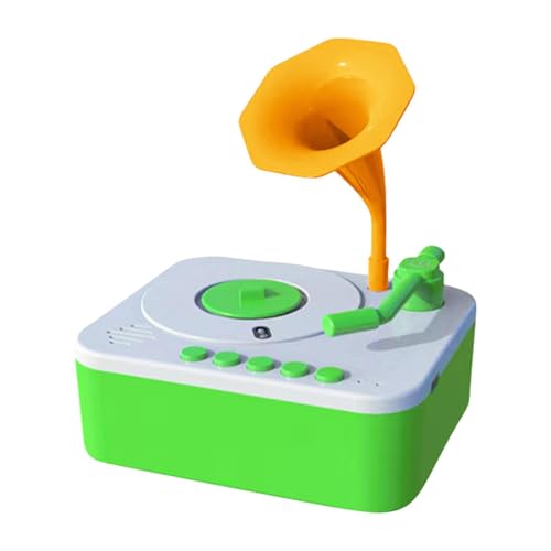 Oshhni Kinder-Grammophon, Geschichten-Gerät für Kinder, 96 Karten, Lernspielzeug für frühe Lerngeschichten, Musik-Player für Kinder, Jungen und Oshhni Kinder-Grammophon, Geschichten-Gerät für Kinder, 96 Karten, Lernspielzeug für frühe Lerngeschichten, Musik-Player für Kinder, Jungen und von Oshhni