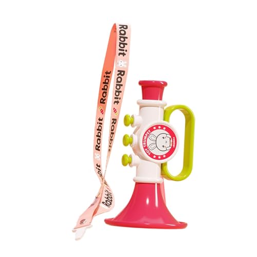 Oshhni Kinder Trompetenspielzeug, Blasinstrument für Die Musikalische Förderung, Rosa Oshhni Kinder Trompetenspielzeug, Blasinstrument für Die Musikalische Förderung, Rosa von Oshhni