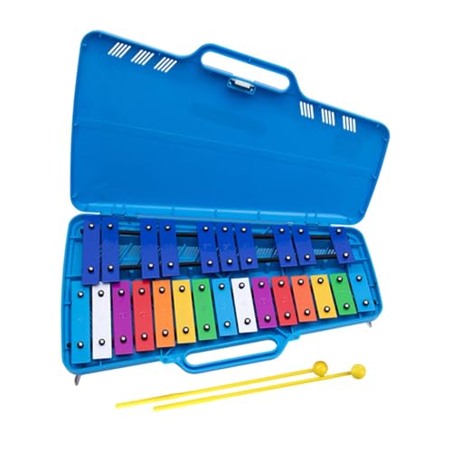 Oshhni Kinder Xylophon Instrument Bildungsspielzeug Hand Percussion Bildungsmusik Spielzeug Kinder Musikinstrument für Vorschule, Blau Oshhni Kinder Xylophon Instrument Bildungsspielzeug Hand Percussion Bildungsmusik Spielzeug Kinder Musikinstrument für Vorschule, Blau von Oshhni
