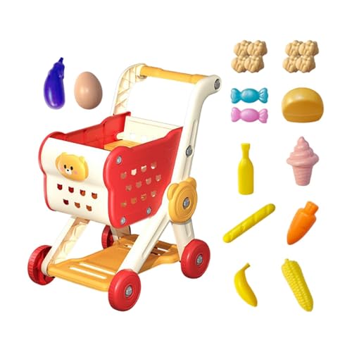 Oshhni Kindereinkaufswagen tun EIN, DASS EIN Einkaufswagen, realistisch, und Spiele Spiele EIN Shopping -Trolley -Bildungsbereich Spielen, Rot Oshhni Kindereinkaufswagen tun EIN, DASS EIN Einkaufswagen, realistisch, und Spiele Spiele EIN Shopping -Trolley -Bildungsbereich Spielen, Rot von Oshhni