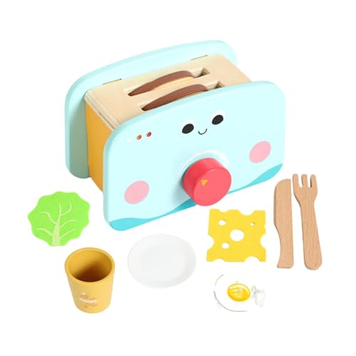 Oshhni Kinderküche Spielset Zubehör, Kinder Spielküche Rollenspiel, Geburtstagsgeschenk, Brotmacher Oshhni Kinderküche Spielset Zubehör, Kinder Spielküche Rollenspiel, Geburtstagsgeschenk, Brotmacher von Oshhni