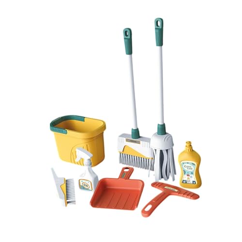 Oshhni Kinderreinigung Playset House Cleaning Toy Developmental, so tun Sie Housekeeping für Kinder im Alter von 3+ Jahren Jungen Mädchen Mädchen, Gelber Eimer Oshhni Kinderreinigung Playset House Cleaning Toy Developmental, so tun Sie Housekeeping für Kinder im Alter von 3+ Jahren Jungen Mädchen Mädchen, Gelber Eimer von Oshhni