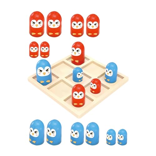 Oshhni Klassisches Denkspiel für Die Ganze Familie Interaktives Spielzeug für Drinnen Und Draußen, Pinguin von Oshhni