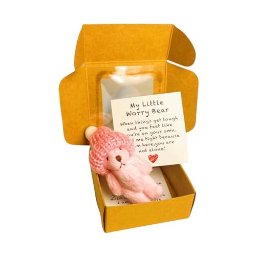 Oshhni Kleines Plüschbär-Plüschtier, weiches Kuscheltier, Mini-Plüschtier als Partygeschenk, Rosa Oshhni Kleines Plüschbär-Plüschtier, weiches Kuscheltier, Mini-Plüschtier als Partygeschenk, Rosa von Oshhni