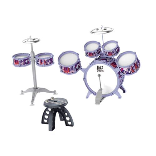 Oshhni Kleinkinder Jazz Drum Kit Cymbal und Drumstick -Entwicklung Spielzeug Musical Drum Toy für Kindergartenparty Vorschulkonzert Oshhni Kleinkinder Jazz Drum Kit Cymbal und Drumstick -Entwicklung Spielzeug Musical Drum Toy für Kindergartenparty Vorschulkonzert von Oshhni