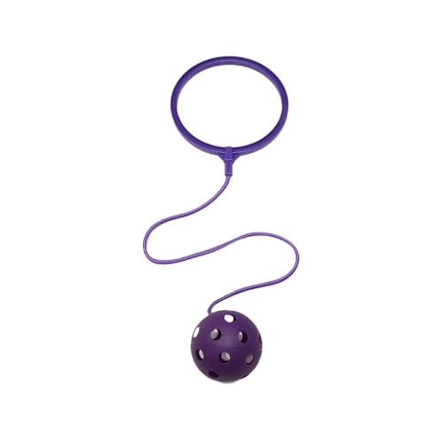 Oshhni Knöchel-Skipp-Ball für, und Hüpfspielzeug, Sprungseile, Knöchelspielzeug für den Rasen, Lila von Oshhni