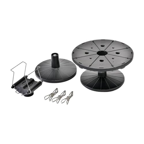 Oshhni Lackierständer-Set für Spritzarbeiten, Karosserielackierung, Feste Halterung, professioneller Mehrzweck-Lackierständer, drehbar von Oshhni