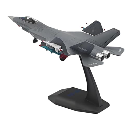 Oshhni Legierung 1/100 J35 Flugzeug Druckguss Modell Flugzeug Spielzeug mit Display Ständer für Wohnzimmer, Marine von Oshhni