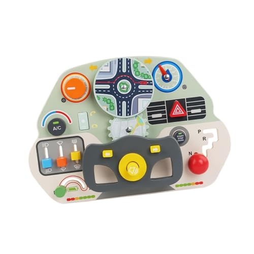 Oshhni Lenkrad Sensory Spielzeugaktivitätsbrett für Jungen Mädchen 1 2 3 4 5 Jahre Alt von Oshhni