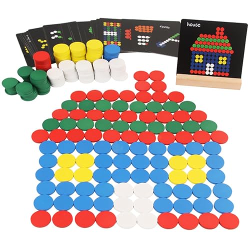 Oshhni Lernspielzeug, Training, Interaktives Spielzeug, Formpuzzle, Holzpuzzle Set von Oshhni