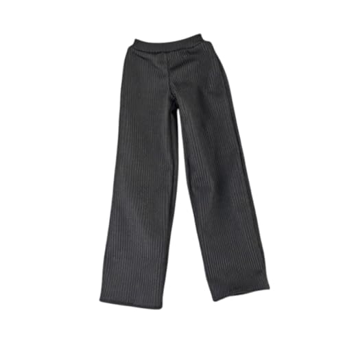 Oshhni Lounge-Hose im Maßstab 1:6, Miniatur-Puppenkostüm, Sport, sportlich, Cosplay-Figurenkleidung für 12-Zoll-Frauenfiguren-Kostüm, Schwarz Oshhni Lounge-Hose im Maßstab 1:6, Miniatur-Puppenkostüm, Sport, sportlich, Cosplay-Figurenkleidung für 12-Zoll-Frauenfiguren-Kostüm, Schwarz von Oshhni
