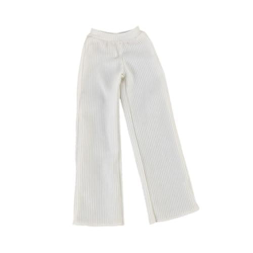 Oshhni Lounge-Hose im Maßstab 1:6, Miniatur-Puppenkostüm, Sport, sportlich, Cosplay-Figurenkleidung für 12-Zoll-Frauenfiguren-Kostüm, Weiß Oshhni Lounge-Hose im Maßstab 1:6, Miniatur-Puppenkostüm, Sport, sportlich, Cosplay-Figurenkleidung für 12-Zoll-Frauenfiguren-Kostüm, Weiß von Oshhni