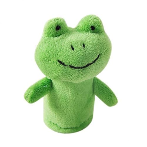 Oshhni Lustige Tier Fingerpuppen für Kinder - Interaktives Spielzeug in Grün von Oshhni