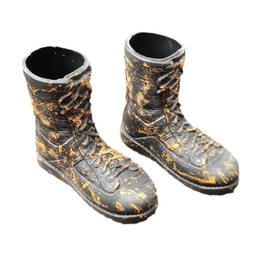 Oshhni Männliche Stiefel im Maßstab 1/6, für 12 Zoll männliche Figuren, Arbeitsstiefel, Spitze, für Sammlerfiguren, Miniatur, trendig, klassisch Oshhni Männliche Stiefel im Maßstab 1/6, für 12 Zoll männliche Figuren, Arbeitsstiefel, Spitze, für Sammlerfiguren, Miniatur, trendig, klassisch von Oshhni