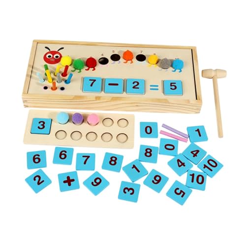 Oshhni Mathe-Manipulatives Zählspielzeug 3 4 5 Jahre alte Lernaktivitäten Vorschul-Lernspielzeug Oshhni Mathe-Manipulatives Zählspielzeug 3 4 5 Jahre alte Lernaktivitäten Vorschul-Lernspielzeug von Oshhni