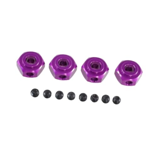 Oshhni Metall 12mm Sechskant-Radnaben, Aluminiumlegierung, RC-Auto-Ersatzteile, DIY-Zubehör, Upgrade, für 1/10 10208 1/12 H12Y H12Y+ RC-Auto, Lila Oshhni Metall 12mm Sechskant-Radnaben, Aluminiumlegierung, RC-Auto-Ersatzteile, DIY-Zubehör, Upgrade, für 1/10 10208 1/12 H12Y H12Y+ RC-Auto, Lila von Oshhni