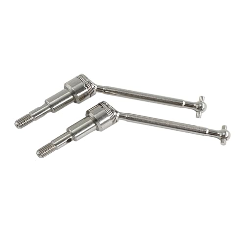 Oshhni Metall RC Front CVD Antriebswellen Set Ersatzteile Robustes Reparaturzubehör Upgrade Ersatzteile für 1:18 RC Auto für 18103Pro von Oshhni