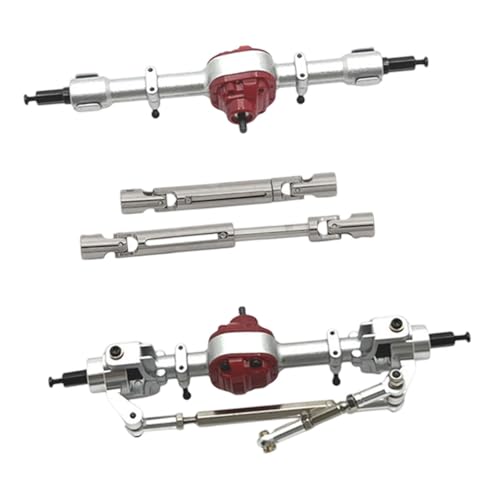 Oshhni Metall-Vorder- und Hinterachsen, RC-Auto-Upgrade-Teile im Maßstab 1:12, Modifikation, DIY, verstellbare Antriebswellen, Ersatz für MN82Pro, Silber Oshhni Metall-Vorder- und Hinterachsen, RC-Auto-Upgrade-Teile im Maßstab 1:12, Modifikation, DIY, verstellbare Antriebswellen, Ersatz für MN82Pro, Silber von Oshhni