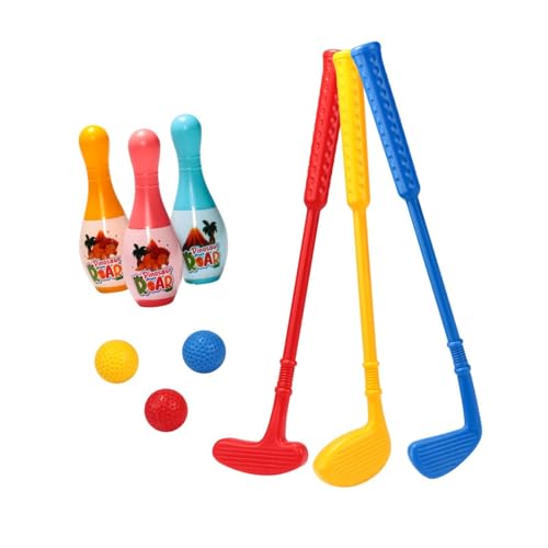 Oshhni Mini Golfs Play Set Bowling Play Set Sport Toys Ball Game Mini Bowling -Spiel für 6 7 8 9 -Jährige Jungen Jungen Mädchen Kinder Geschenk von Oshhni