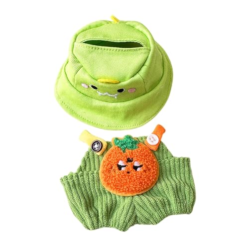 Oshhni Mini-Puppen Hose Kleidung Set Hut Set Flasche Weihnachts Geburtstag Geschenk Mädchen Puppe Kleidung niedlich Puppen Anzug für Puppen, Orangefarbenes Hutset Oshhni Mini-Puppen Hose Kleidung Set Hut Set Flasche Weihnachts Geburtstag Geschenk Mädchen Puppe Kleidung niedlich Puppen Anzug für Puppen, Orangefarbenes Hutset von Oshhni