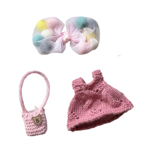 Oshhni Mini-Puppenkleidung, Puppen-Outfit, Zubehör, Kostüme, Geschenk, zum Anziehen, niedliche Puppenkleidung, Anzug, Puppenkleidung für 17 cm große, Style C Oshhni Mini-Puppenkleidung, Puppen-Outfit, Zubehör, Kostüme, Geschenk, zum Anziehen, niedliche Puppenkleidung, Anzug, Puppenkleidung für 17 cm große, Style C von Oshhni