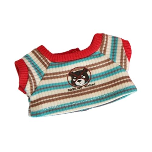 Oshhni Mini-Puppenkleidung, Puppen-Outfits, Festival-Geschenk, stilvolle Party-Gastgeschenke, süße Puppenkleidung, Stripes T Shirt Oshhni Mini-Puppenkleidung, Puppen-Outfits, Festival-Geschenk, stilvolle Party-Gastgeschenke, süße Puppenkleidung, Stripes T Shirt von Oshhni