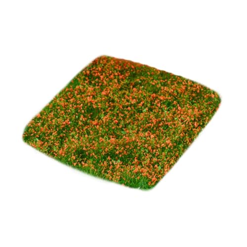 Oshhni Miniatur -Gelände statisches Gras buschiges Modell Gras vielseitig künstliche Ornament Fake für Rasenpuppenhaus Baudekoration Dekor, Orange Oshhni Miniatur -Gelände statisches Gras buschiges Modell Gras vielseitig künstliche Ornament Fake für Rasenpuppenhaus Baudekoration Dekor, Orange von Oshhni