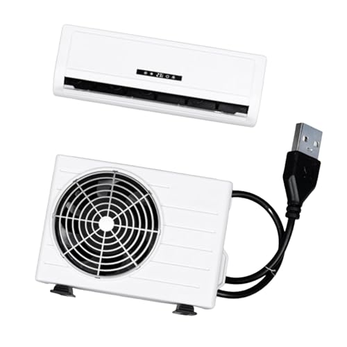 Oshhni Miniatur-Klimaanlage-Modell-Set, Maßstab 1:14, Puppenhaus-Möbel, Modell, Puppenhaus-, Ohne Ständer Oshhni Miniatur-Klimaanlage-Modell-Set, Maßstab 1:14, Puppenhaus-Möbel, Modell, Puppenhaus-, Ohne Ständer von Oshhni