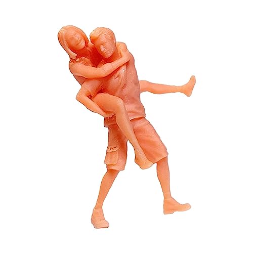 Oshhni Miniatur-Menschen-Modellfiguren, 1:64, unbemaltes Figurenmodell, Paar, S-Gauge, Desktop-Ornament, Miniatur-1/64-Figuren, 1/64-Paarfiguren, Stil g Oshhni Miniatur-Menschen-Modellfiguren, 1:64, unbemaltes Figurenmodell, Paar, S-Gauge, Desktop-Ornament, Miniatur-1/64-Figuren, 1/64-Paarfiguren, Stil g von Oshhni