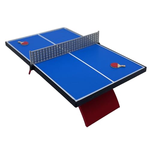 Oshhni Miniatur-Tischtennisplatte im Maßstab 1:12, Puppenhausmöbel von Oshhni