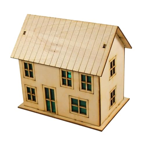 Oshhni Miniaturhaus im Maßstab 1:60, Hobby-Spielzeug, DIY-Bastelsammlung, 3D-Gebäudemodell, Architekturszene für Jugendliche und Erwachsene, Style D Oshhni Miniaturhaus im Maßstab 1:60, Hobby-Spielzeug, DIY-Bastelsammlung, 3D-Gebäudemodell, Architekturszene für Jugendliche und Erwachsene, Style D von Oshhni