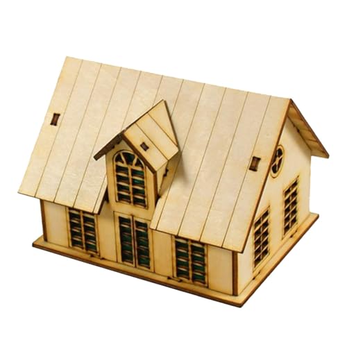 Oshhni Miniaturhaus im Maßstab 1:60, Hobby-Spielzeug, DIY-Bastelsammlung, 3D-Gebäudemodell, Architekturszene für Jugendliche und Erwachsene, Style F Oshhni Miniaturhaus im Maßstab 1:60, Hobby-Spielzeug, DIY-Bastelsammlung, 3D-Gebäudemodell, Architekturszene für Jugendliche und Erwachsene, Style F von Oshhni