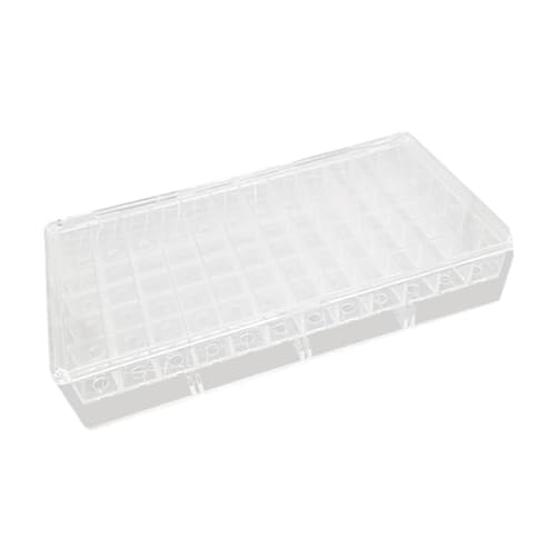 Oshhni Modell Hobbysammlung Gummi -Reifen -Aufbewahrungsbox klar vielseitiger Gebrauch Organisator Staubdicht für Jungen Kinder Erwachsene Sammler, 36 Gitter von Oshhni