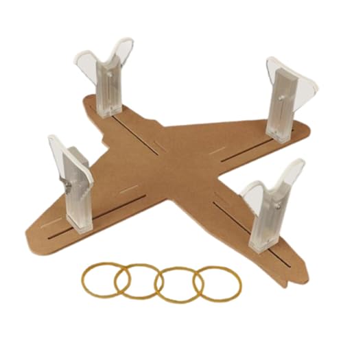 Oshhni Modellflugzeugständer, vielseitiges Modellbau-Jig-Tool, DIY-Montage, leichte Halterung, Flugzeug-Lackierständer, L von Oshhni