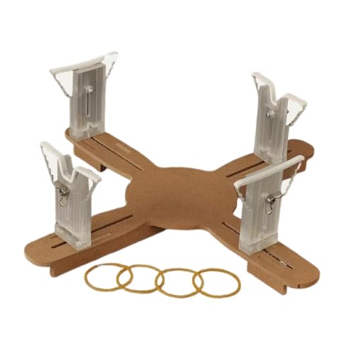 Oshhni Modellflugzeugständer, vielseitiges Modellbau-Jig-Tool, DIY-Montage, leichte Halterung, Flugzeug-Lackierständer, M von Oshhni