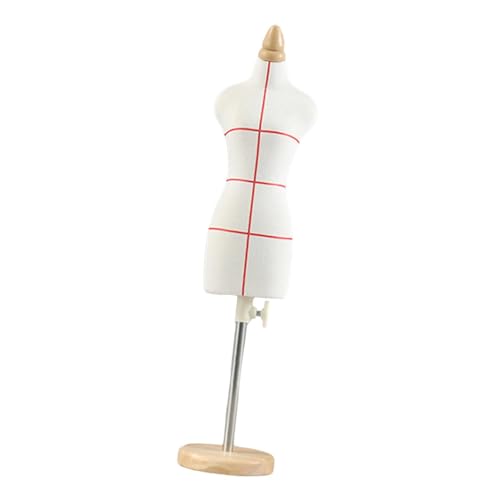 Oshhni Modellpuppe für Näharbeiten mit Sockel für Puppenhaus, 33 cm mit runder Basis Oshhni Modellpuppe für Näharbeiten mit Sockel für Puppenhaus, 33 cm mit runder Basis von Oshhni