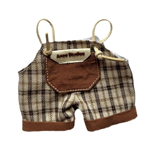 Oshhni Modepuppen Hosenträgerhose Kostümzubehör Miniaturkleidung für 6-Zoll-Mädchenpuppen Oshhni Modepuppen Hosenträgerhose Kostümzubehör Miniaturkleidung für 6-Zoll-Mädchenpuppen von Oshhni