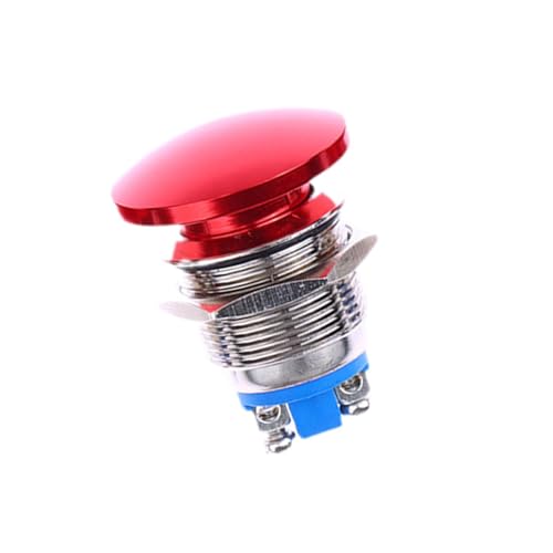 Oshhni Momentaner Drucktastenschalter, Dienstprogramm, professionell, Zubehör, ersetzt hochzuverlässiges, einfach zu installierendes Metall, 19 Mm Oshhni Momentaner Drucktastenschalter, Dienstprogramm, professionell, Zubehör, ersetzt hochzuverlässiges, einfach zu installierendes Metall, 19 Mm von Oshhni
