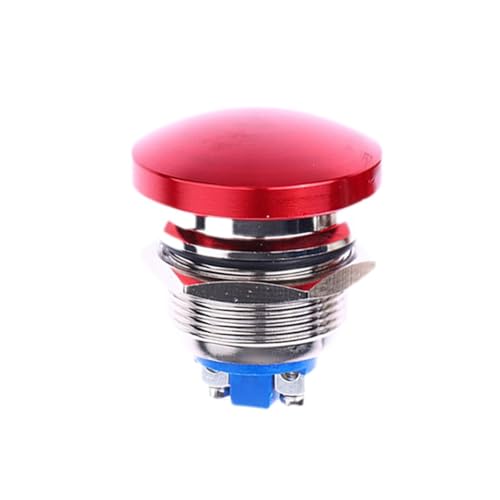 Oshhni Momentaner Drucktastenschalter, Dienstprogramm, professionell, Zubehör, ersetzt hochzuverlässiges, einfach zu installierendes Metall, 22 Mm Oshhni Momentaner Drucktastenschalter, Dienstprogramm, professionell, Zubehör, ersetzt hochzuverlässiges, einfach zu installierendes Metall, 22 Mm von Oshhni