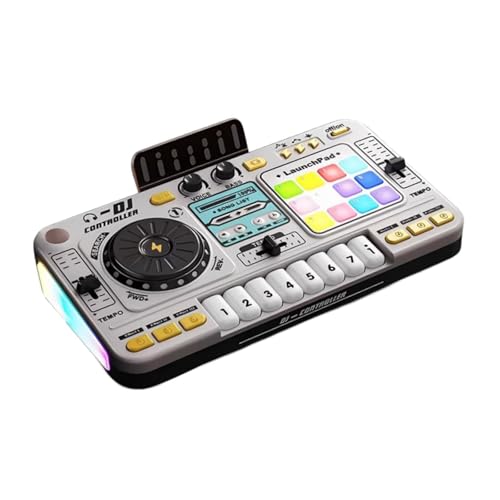 Oshhni Musical DJ Set für Kinder DJ Party Mixer Musical Instrument Toy Kids Controller, Style A von Oshhni