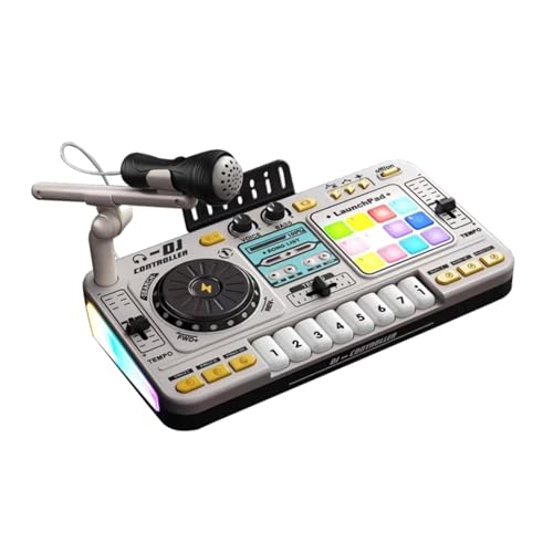 Oshhni Musical DJ Set für Kinder DJ Party Mixer Musical Instrument Toy Kids Controller, Style C von Oshhni